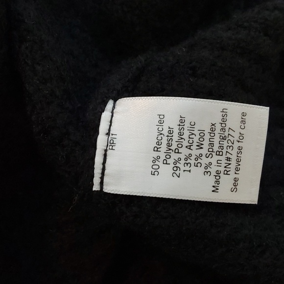 Nine West- Womens Black Super Soft Drapey Open Ribbed Texture Cardigan Sz.XXL - Picture 7 of 8